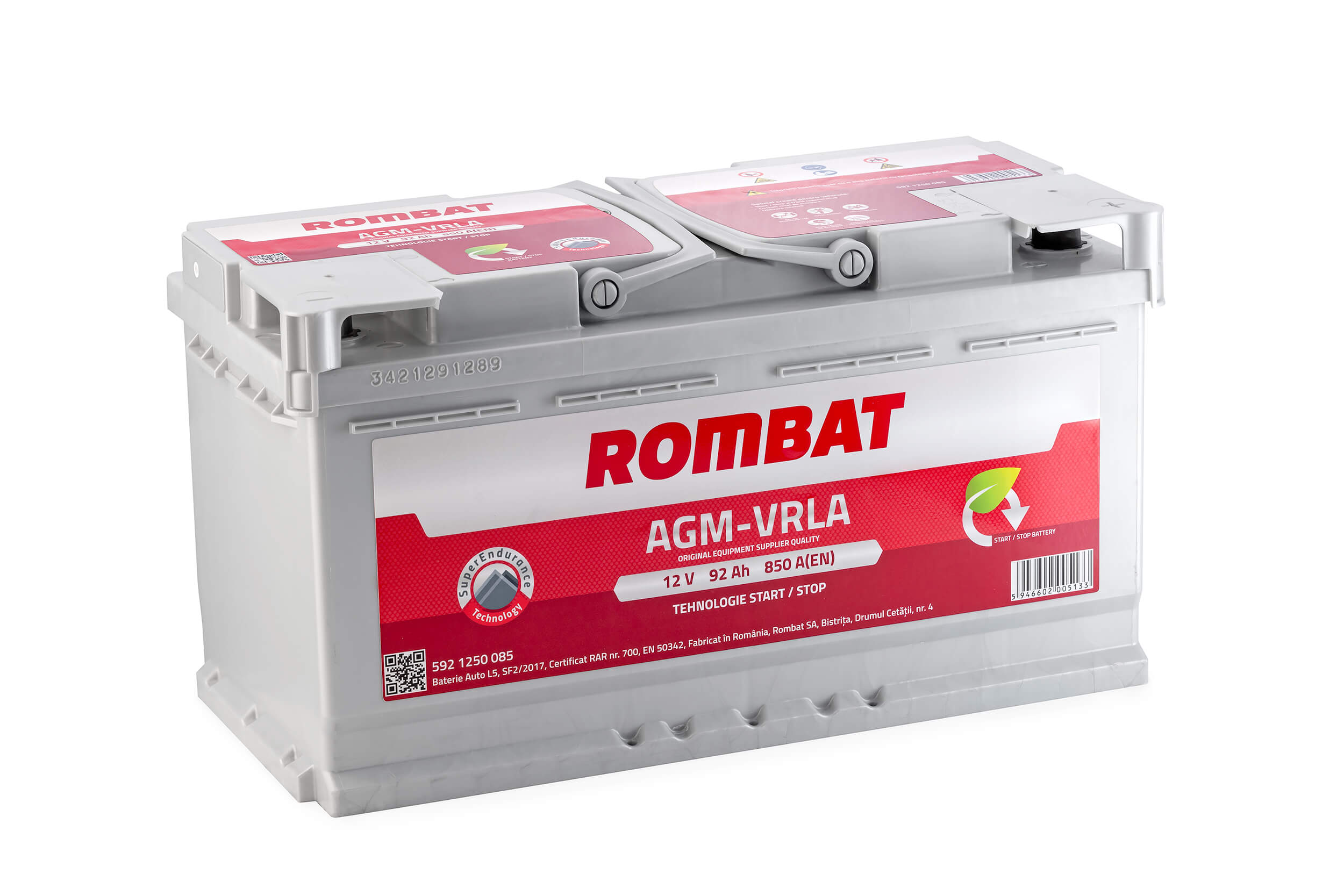 żtartovacia batéria ROMBAT S.A.